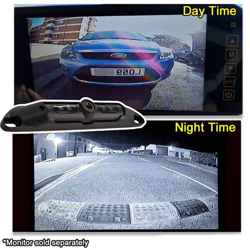 Number Plate Reversing Camera with Night Vision – 600TVL 4PIN Vehicle Backup Camera - Image 6
