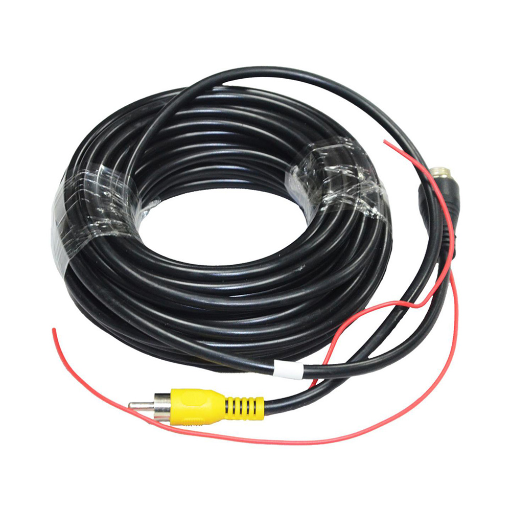RCA Male single to 4Pin Aviation Male Cable 10M