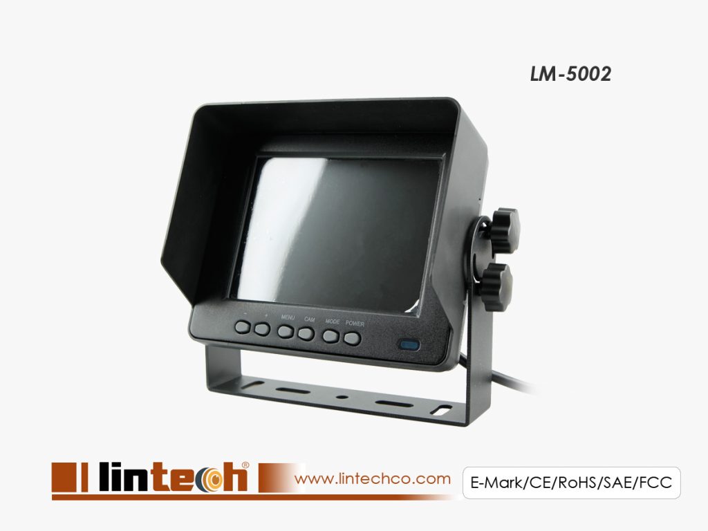 5 inches IP69K Waterproof Marine Monitor LintechCo