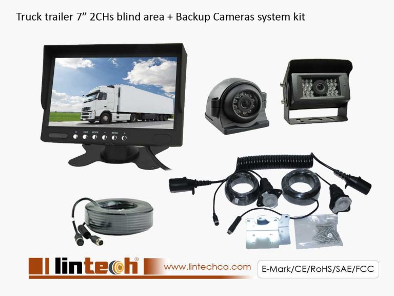Reverse Backup Camera System for Tractor Trailer, LTT01 LintechCo