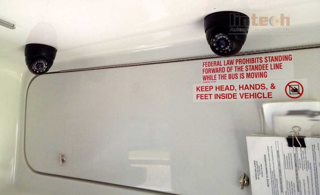 4 Channel Mobile DVR Camera and Monitor System for School buses