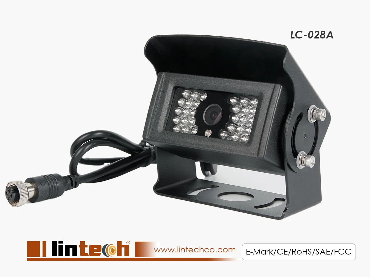 Car Reverse Camera: 30 IR LED Night Vision Enhance, LC-028A - Image 5