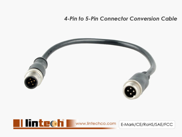 4-Pin to 5-Pin Connector Convert Cable 0.3 meter
