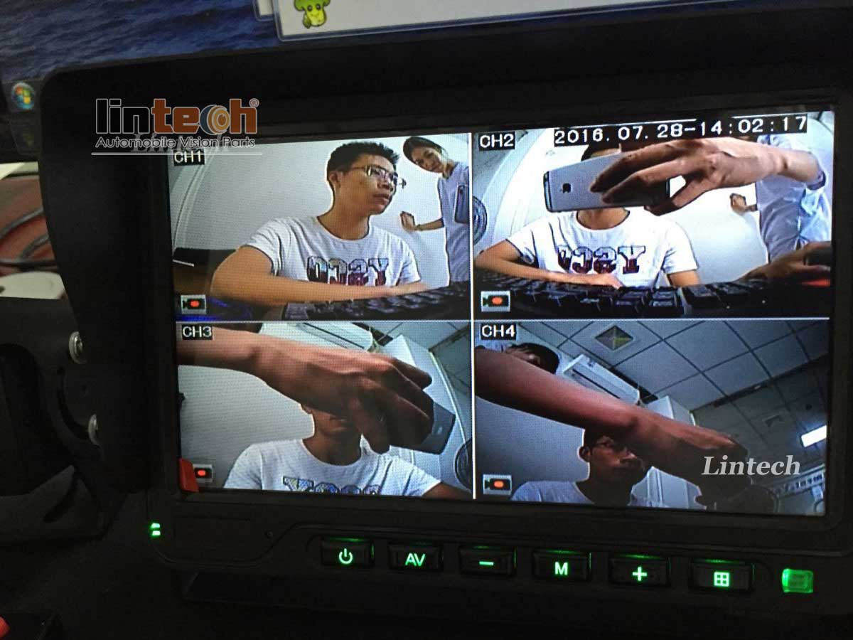 7 Inch Monitor DVR Surveillance System with Trailer Cable, LRV-05 - Image 5