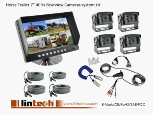 Wired Backup Camera System: LRV-07 For Horse Trailer Rearview