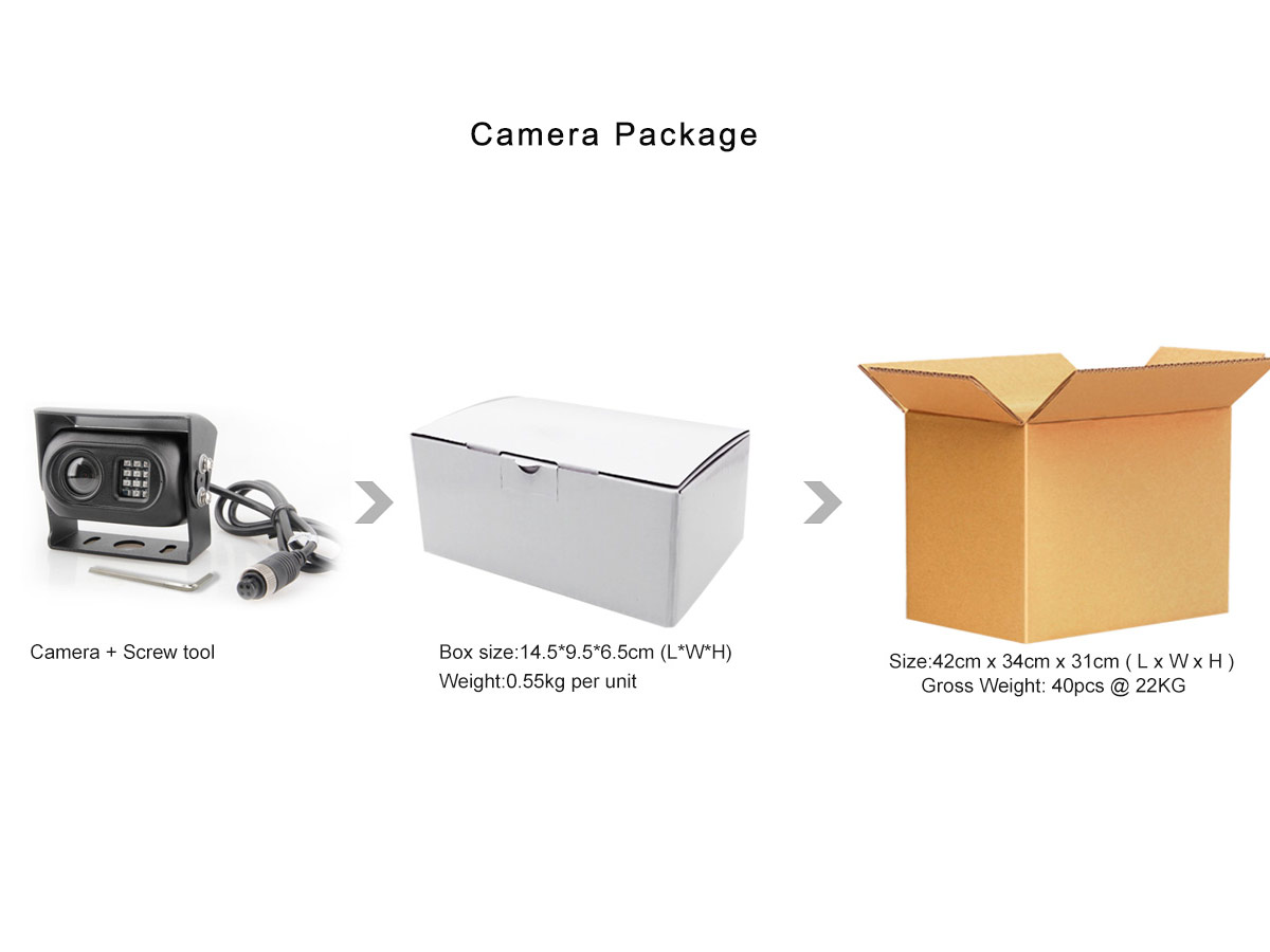 IP69K HD Backup Camera: AHD 2.0MP Sensor Anti-Reflex Design - Image 5