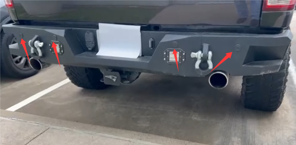 Truck Parking sensor DIY Install2
