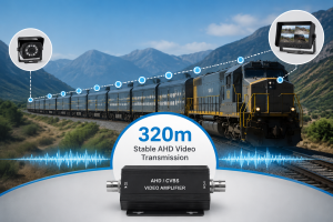 How We Solved a 320-Meter AHD/CVBS Video Signal Problem in a Real Railway Project