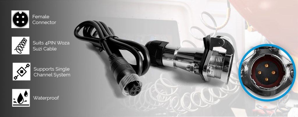 Female Connector for 4PIN WOZA SUZI Cable 05